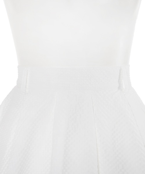 Narcissus（ナルシス）の「ジャガードバルーンスカート　ミディアム丈（スカート・レディース・ホワイト/ブラック・FREE）」の12枚目の写真