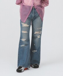 Ray BEAMS | 【別注】Lee / RIPPED JEANS(デニムパンツ)