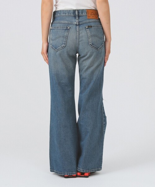 Ray BEAMS（レイビームス）の「【別注】Lee / RIPPED JEANS（デニムパンツ・レディース・ライトブルー・X-SMALL/SMALL/MEDIUM）」の5枚目の写真