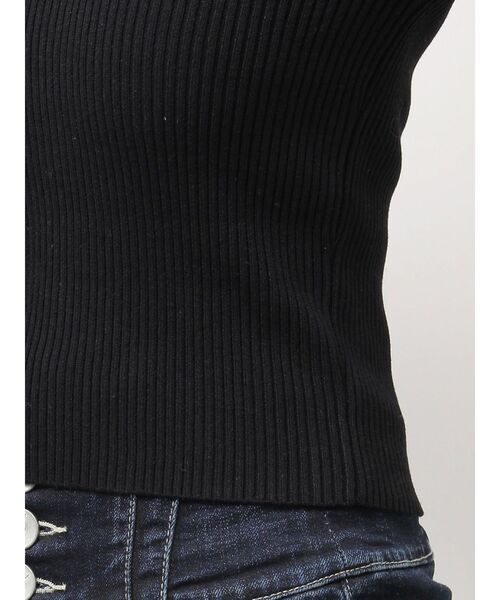 GYDA（ジェイダ）の「OPEN HEART ニットトップス（ニット/セーター・レディース・レッド/オフホワイト/ブラック・FREE）」の10枚目の写真