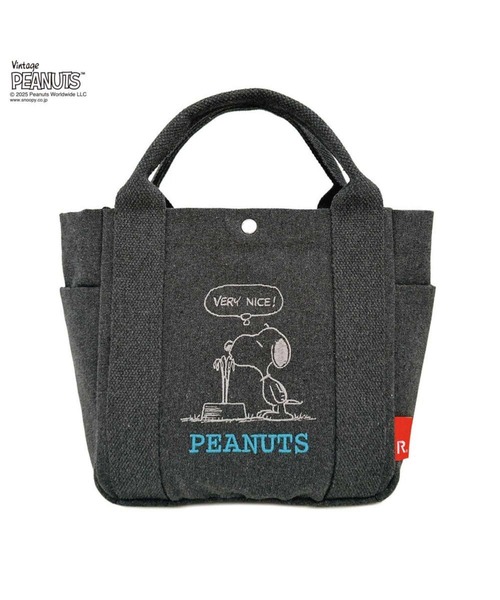 Vintage PEANUTS（ビンテージピーナッツ）の「ルートート / IP.デリ.ピーナッツ-0J（トートバッグ・レディース・アイボリー/グレー/カーキ・FREE）」の3枚目の写真