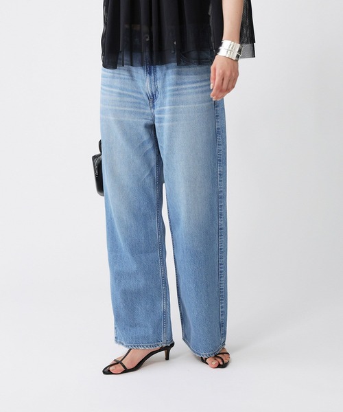 パンツ upper hights THE CLARA 22 CYANBLUE upper hights（アッパーハイツ）｜THE CLARAアイテムの詳細