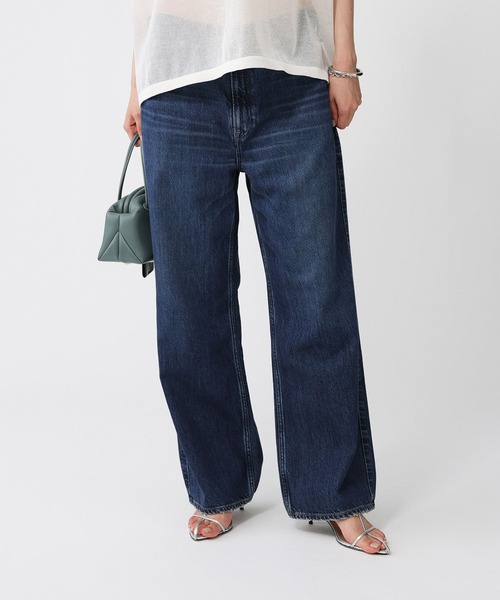 パンツ upper hights THE CLARA 22 CYANBLUE upper hights（アッパーハイツ）｜THE CLARAアイテムの詳細