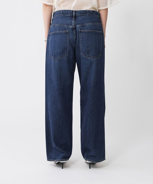 BABYLONE（バビロン）の「【upper hights】THE CLARA（デニムパンツ・レディース・ネイビー/ブルー・25/24）」の19枚目の写真