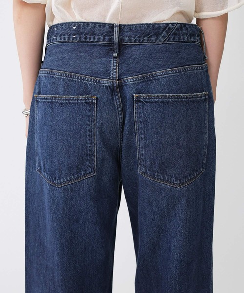 BABYLONE（バビロン）の「【upper hights】THE CLARA（デニムパンツ・レディース・ネイビー/ブルー・25/24）」の20枚目の写真
