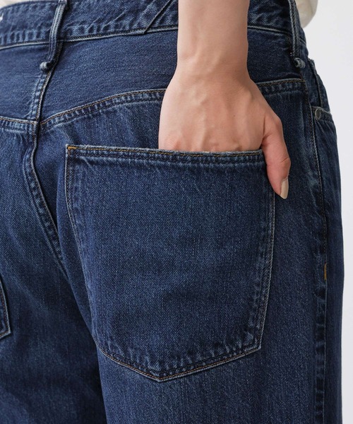 BABYLONE（バビロン）の「【upper hights】THE CLARA（デニムパンツ・レディース・ネイビー/ブルー・25/24）」の21枚目の写真