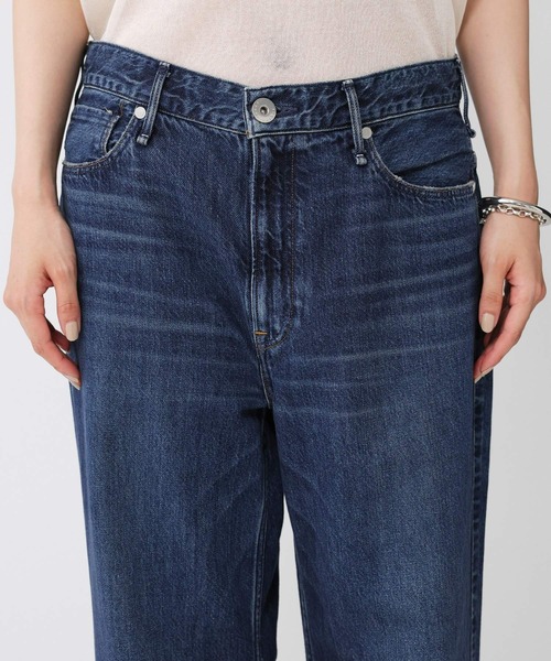 BABYLONE（バビロン）の「【upper hights】THE CLARA（デニムパンツ・レディース・ネイビー/ブルー・25/24）」の22枚目の写真