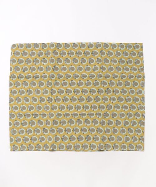 a.depeche（アデペシュ）の「【a.depeche/アデペシュ】テーブルクロス　kha-na table cloth 120×150 HOTATE　おしゃれなギフトに最適！（ランチョンマット/テーブルウェア・レディース・イエロー・FREE）」の2枚目の写真