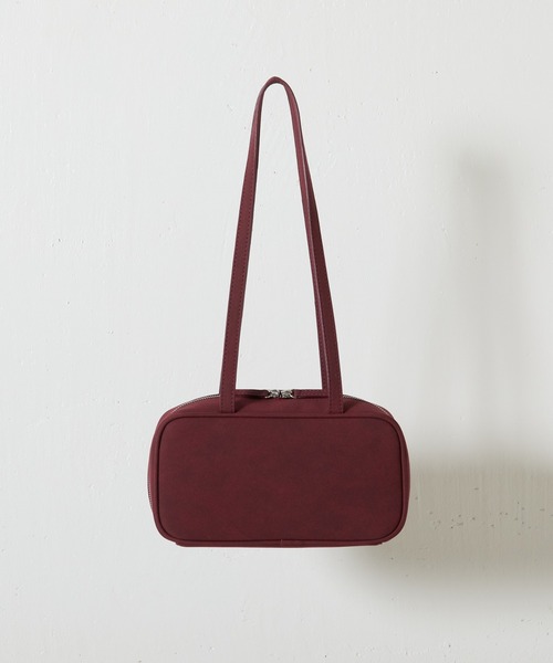 COLONY 2139（コロニートゥーワンスリーナイン）の「スクエアミニボストンバッグ（ボストンバッグ・レディース・レッド/ブラック/キャメル・FREE）」の17枚目の写真