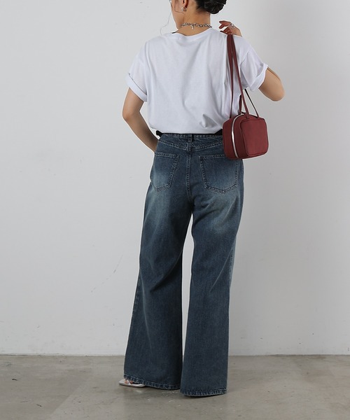 COLONY 2139（コロニートゥーワンスリーナイン）の「スクエアミニボストンバッグ（ボストンバッグ・レディース・レッド/ブラック/キャメル・FREE）」の8枚目の写真