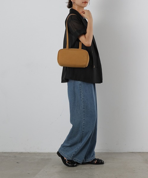 COLONY 2139（コロニートゥーワンスリーナイン）の「スクエアミニボストンバッグ（ボストンバッグ・レディース・レッド/ブラック/キャメル・FREE）」の14枚目の写真