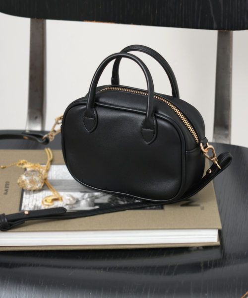 VELETTO（ベレット）の「【VELETTO/ヴェレット】ミニハンドBAG（ハンドバッグ・レディース・ブラウン/ブラック・FREE）」の4枚目の写真