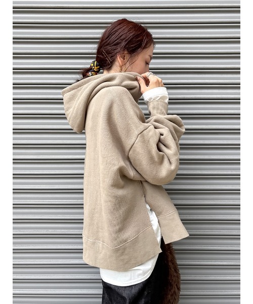 Ungrid（アングリッド）の「ラウンドロングスリーブTee（Tシャツ/カットソー・レディース・オフホワイト・FREE）」の22枚目の写真