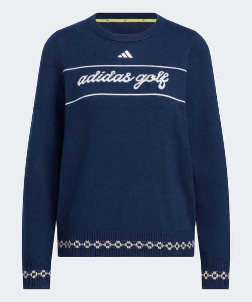 adidas（アディダス）の「トラディショナルパターン セーター【adidas Golf/アディダスゴルフ】（ニット/セーター・レディース・ネイビー/ホワイト/グリーン・XX-LARGE/LARGE/MEDIUM/SMALL/X-LARGE/X-SMALL）」の19枚目の写真
