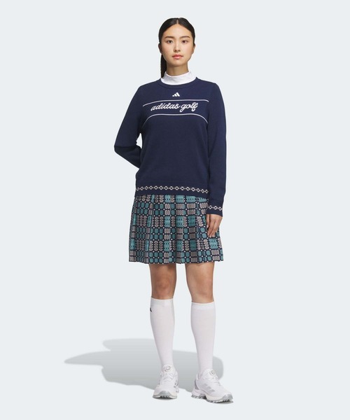 adidas（アディダス）の「トラディショナルパターン セーター【adidas Golf/アディダスゴルフ】（ニット/セーター・レディース・ネイビー/ホワイト/グリーン・XX-LARGE/LARGE/MEDIUM/SMALL/X-LARGE/X-SMALL）」の18枚目の写真