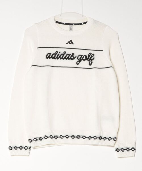 adidas（アディダス）の「トラディショナルパターン セーター【adidas Golf/アディダスゴルフ】（ニット/セーター・レディース・ネイビー/ホワイト/グリーン・XX-LARGE/LARGE/MEDIUM/SMALL/X-LARGE/X-SMALL）」の22枚目の写真