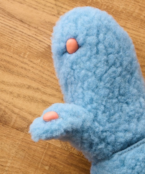 COLD BREAKER（コールドブレーカー）の「【COLDBREAKER】指あき ボアミトングローブ FM-SLIT（手袋・レディース・オフホワイト/ブルー/グレー/ブラウン/その他1/その他2・FREE）」の21枚目の写真