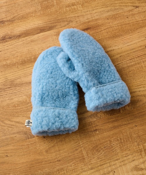 COLD BREAKER（コールドブレーカー）の「【COLDBREAKER】指あき ボアミトングローブ FM-SLIT（手袋・レディース・オフホワイト/ブルー/グレー/ブラウン/その他1/その他2・FREE）」の12枚目の写真