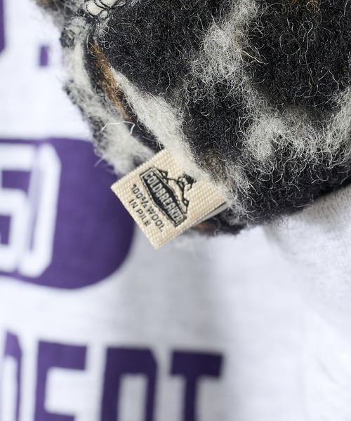 COLD BREAKER（コールドブレーカー）の「【COLDBREAKER】指あき ボアミトングローブ FM-SLIT（手袋・レディース・オフホワイト/ブルー/グレー/ブラウン/その他1/その他2・FREE）」の9枚目の写真