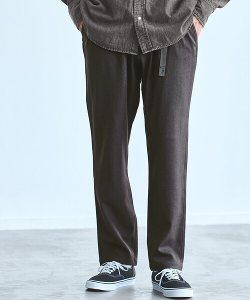 Gramicci（グラミチ）の「【別注】＜Gramicci＞GLR ウールライク ナローテーパード パンツ（その他パンツ・メンズ・ブラック/グレー/ダークグレー・S/M/L/XL）」の3枚目の写真