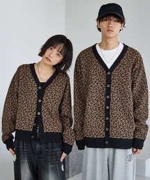 PBLIM | 《UNISEX》レオパード柄カーディガン(カーディガン/ボレロ)