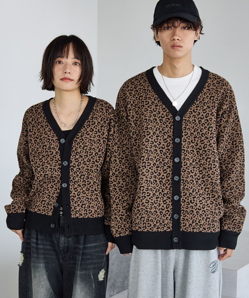 【2点セット】Gideon Oberson カーディガン パレオ ざっくり編み ジオメトリックカーディガン(トップス)｜LOVELESS(ラブレス)の