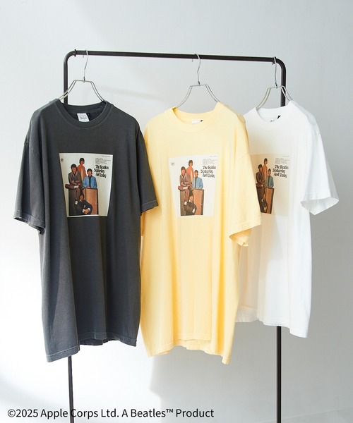 The Beatles(ザビートルズ)の「【THE FINAL VIEW】The Beatles / ビートルズ ピグメント プリントTシャツ(Tシャツ/カットソー・レディース・ホワイト/イエロー/ブラック・XL/L/M)」の13枚目の写真