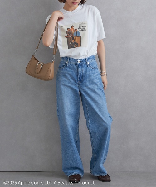The Beatles(ザビートルズ)の「【THE FINAL VIEW】The Beatles / ビートルズ ピグメント プリントTシャツ(Tシャツ/カットソー・レディース・ホワイト/イエロー/ブラック・XL/L/M)」の15枚目の写真