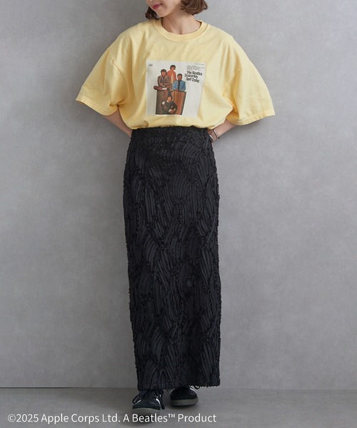 The Beatles(ザビートルズ)の「【THE FINAL VIEW】The Beatles / ビートルズ ピグメント プリントTシャツ(Tシャツ/カットソー・レディース・ホワイト/イエロー/ブラック・XL/L/M)」の16枚目の写真