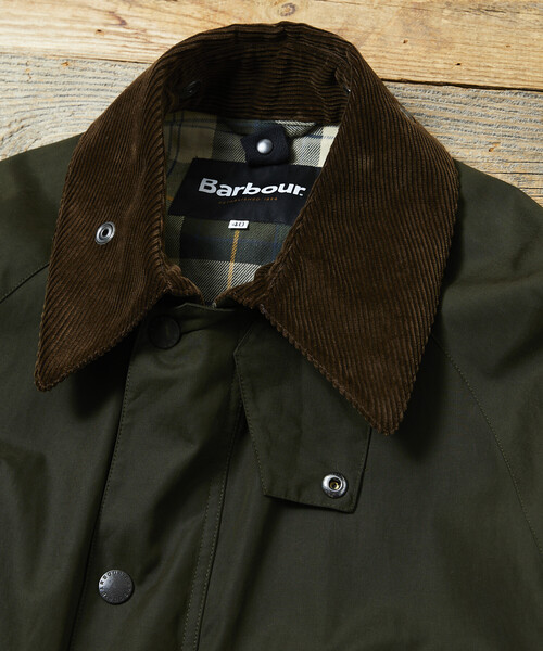 Barbour（バブアー）の「Barbour/バブアー 別注 BEDALE OS Sleeve（ブルゾン・メンズ・ベージュ/ブラウン/セージグリーン/ブラック/グレー/ワイン系・38/40/42）」の7枚目の写真