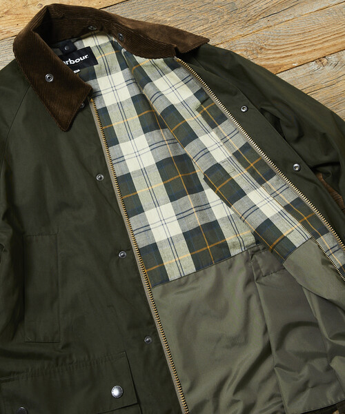 Barbour/バブアー 別注 BEDALE OS Sleeve（ブルゾン）｜Barbour