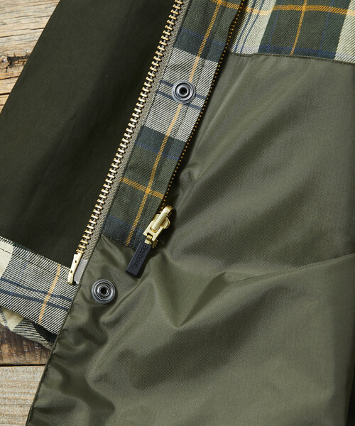 Barbour/バブアー 別注 BEDALE OS Sleeve（ブルゾン）｜Barbour