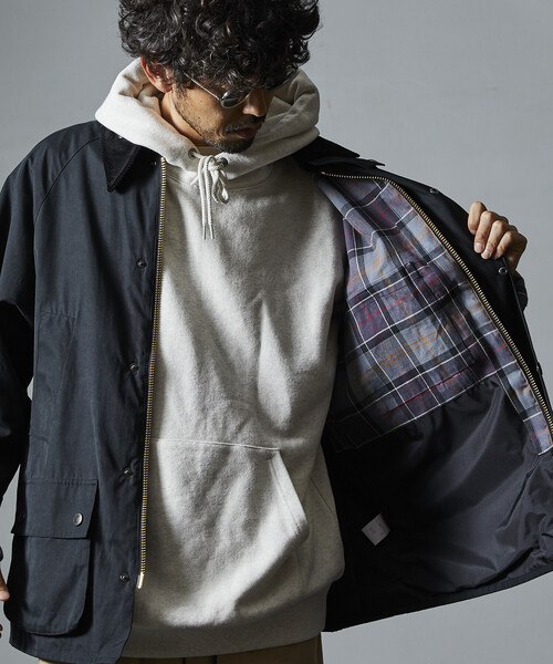 Barbour（バブアー）の「Barbour/バブアー 別注 BEDALE OS Sleeve（ブルゾン・メンズ・ベージュ/ブラウン/セージグリーン/ブラック/グレー/ワイン系・38/40/42）」の20枚目の写真