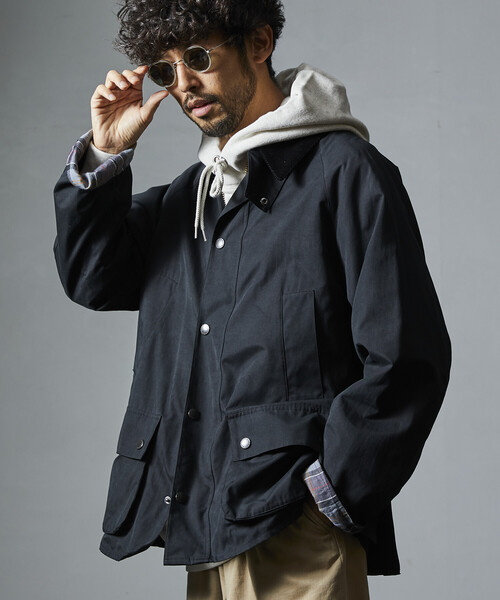 Barbour/バブアー 別注 BEDALE OS Sleeve（ブルゾン）｜Barbour