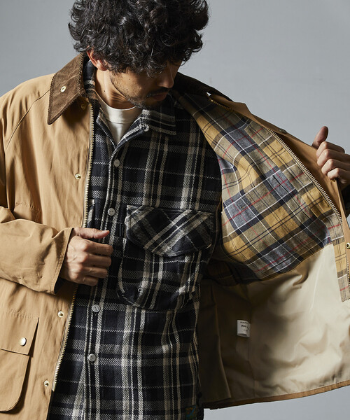 Barbour/バブアー 別注 BEDALE OS Sleeve（ブルゾン）｜Barbour