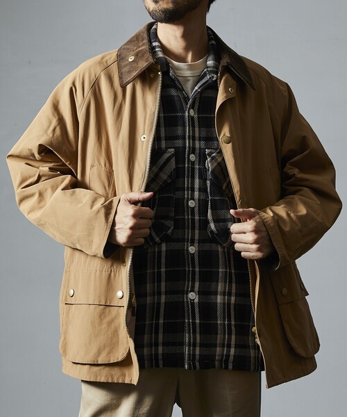 Barbour/バブアー 別注 BEDALE OS Sleeve（ブルゾン）｜Barbour