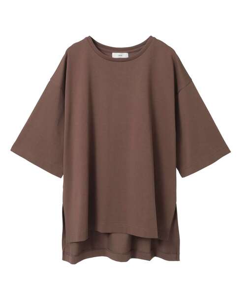Liesse(リエス)の「ベーシック天竺Tシャツ(Tシャツ/カットソー・レディース・ホワイト/ブラウン/ブラック・FREE)」の3枚目の写真