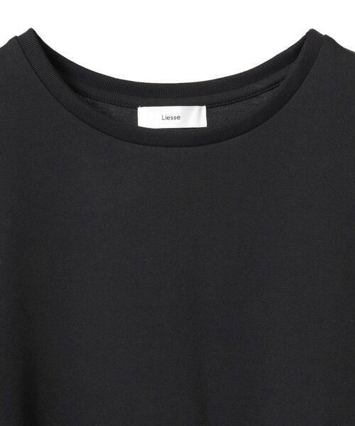 Liesse(リエス)の「ベーシック天竺Tシャツ(Tシャツ/カットソー・レディース・ホワイト/ブラウン/ブラック・FREE)」の17枚目の写真
