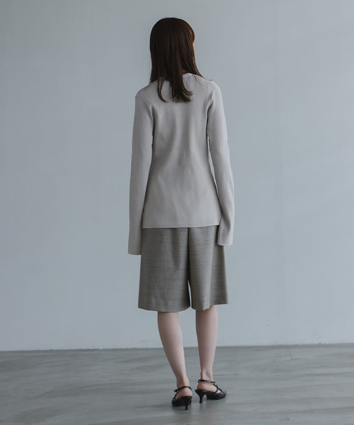 ELENI/エルニ フロウゴールドボタンニット（カーディガン/ボレロ