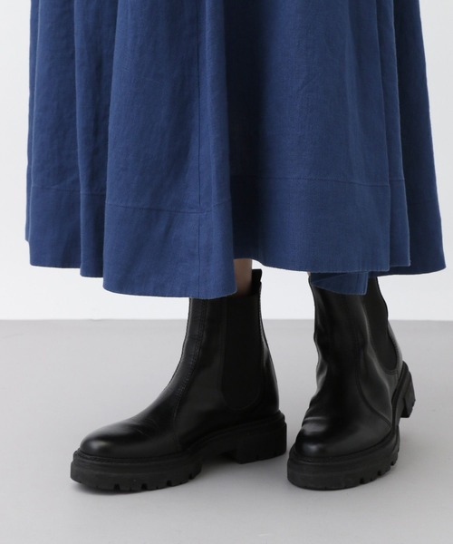 studio CLIP(スタディオクリップ)の「《natural by clip》リネンギャザーフレアスカート(スカート・レディース・アイボリー/ネイビー・FREE)」の15枚目の写真