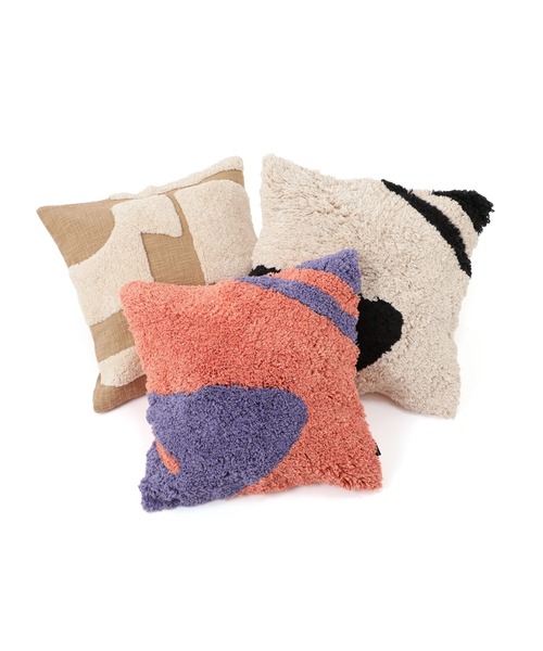 SALE価格23:59まで　Francfranc クッションカバー45×45 セール】ファー クッションカバー 45×45 アイボリー（F-015