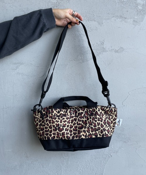 Drifter（ドリフター）の「[Drifter/ドリフター] 2WAY ワイドトートバッグ（ショルダーバッグ・レディース・ブラック/ゼブラ/レオパード・ONE SIZE）」の6枚目の写真