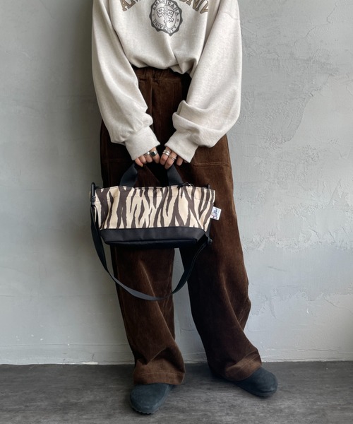 Drifter（ドリフター）の「[Drifter/ドリフター] 2WAY ワイドトートバッグ（ショルダーバッグ・レディース・ブラック/ゼブラ/レオパード・ONE SIZE）」の10枚目の写真