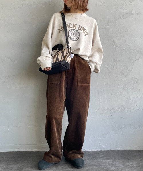 Drifter（ドリフター）の「[Drifter/ドリフター] 2WAY ワイドトートバッグ（ショルダーバッグ・レディース・ブラック/ゼブラ/レオパード・ONE SIZE）」の16枚目の写真