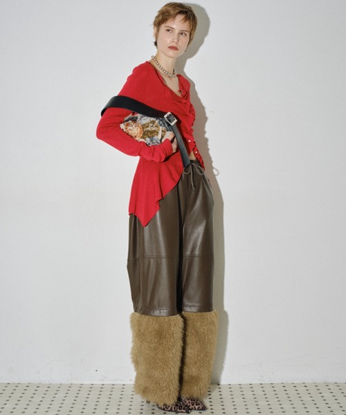 yae(ヤエ)の「Square bag / スクエアバッグ(ショルダーバッグ・レディース・レオパード/ブラック/ベージュ・FREE)」の22枚目の写真