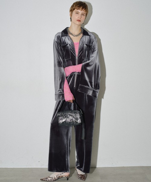 yae(ヤエ)の「Square bag / スクエアバッグ(ショルダーバッグ・レディース・レオパード/ブラック/ベージュ・FREE)」の5枚目の写真