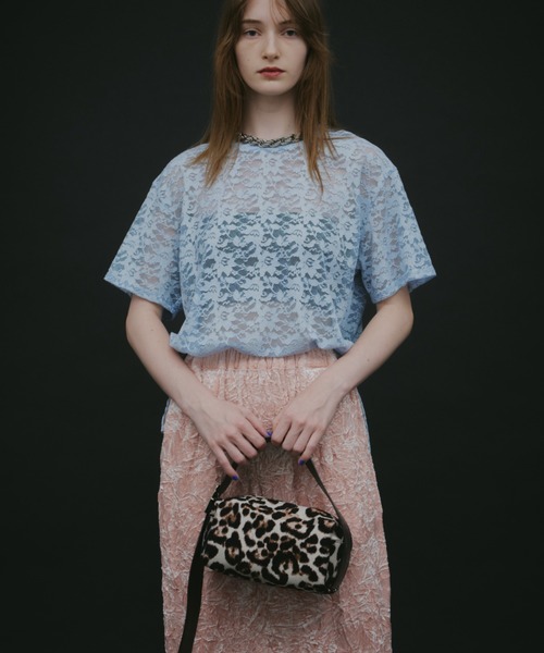 yae(ヤエ)の「Square bag / スクエアバッグ(ショルダーバッグ・レディース・レオパード/ブラック/ベージュ・FREE)」の13枚目の写真