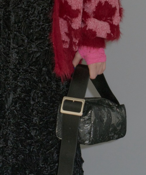 yae(ヤエ)の「Square bag / スクエアバッグ(ショルダーバッグ・レディース・レオパード/ブラック/ベージュ・FREE)」の8枚目の写真