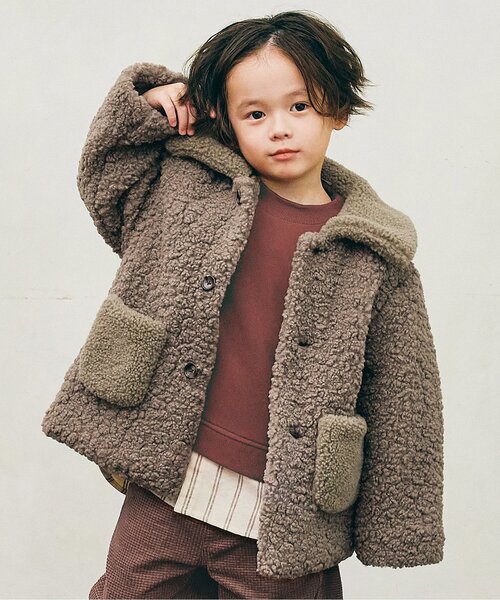 ジュニア対応】テディーボアジャケット（ブルゾン）｜p.premier（ピー