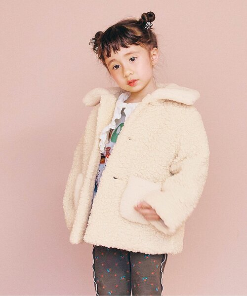 ジュニア対応】テディーボアジャケット（ブルゾン）｜p.premier（ピー